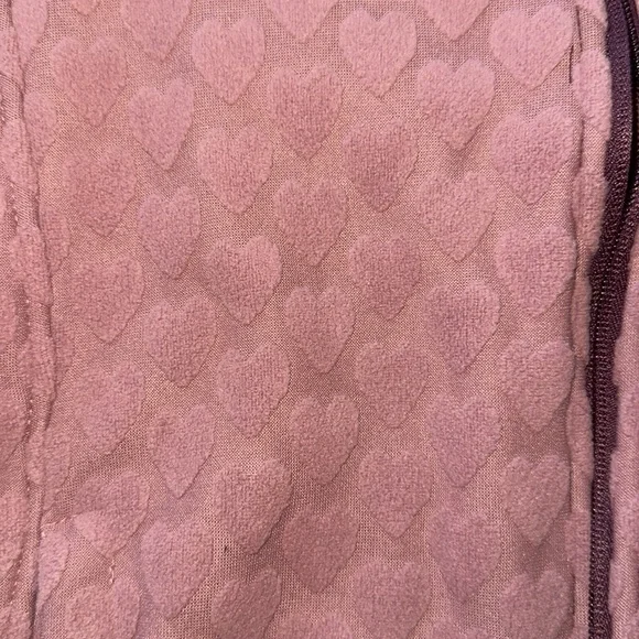 DKNY Sport Purple Hooded Jacket with Color-Block Design (14/16) - Picture 4 of 5